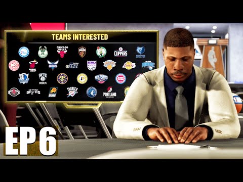 THE NBA DRAFT! NBA 2K21 My Career Gameplay Paint Beast Build Ep 6