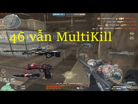 [ Bình Luận CF ] AWM-Infernal Dragon bắn như máy - Tiền Zombie v4