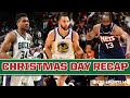 NBA Christmas Day Recap: Bucks Comeback Win, Warriors Best Record in NBA, & Nets Big Performance