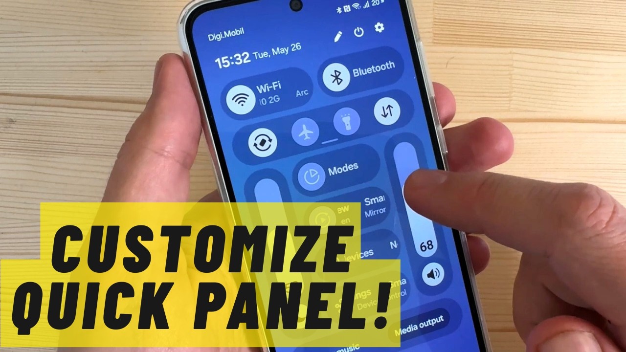 How to Customize Quick Panel on Samsung Galaxy ONE UI 8.5