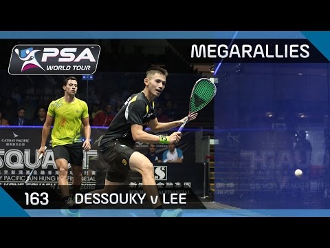 "Absolute Scenes! Drop Shot After Drop Shot!" MegaRallies #163 - Lee v Dessouky