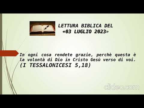vangelo del giorno 03 luglio 2023