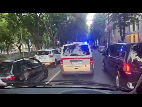 Einsatzfahrt Gw-San im Rahmen der Fußball-EM 2024