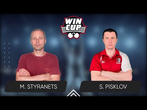 14:45 Mykhailo Styranets - Serhii Pisklov West 2 WIN CUP 27.07.2024 | TableTennis WINCUP