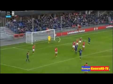 Ruben Loftus cheek Goal; England U21 VS Denmark U21 1:0; 27.03.2017