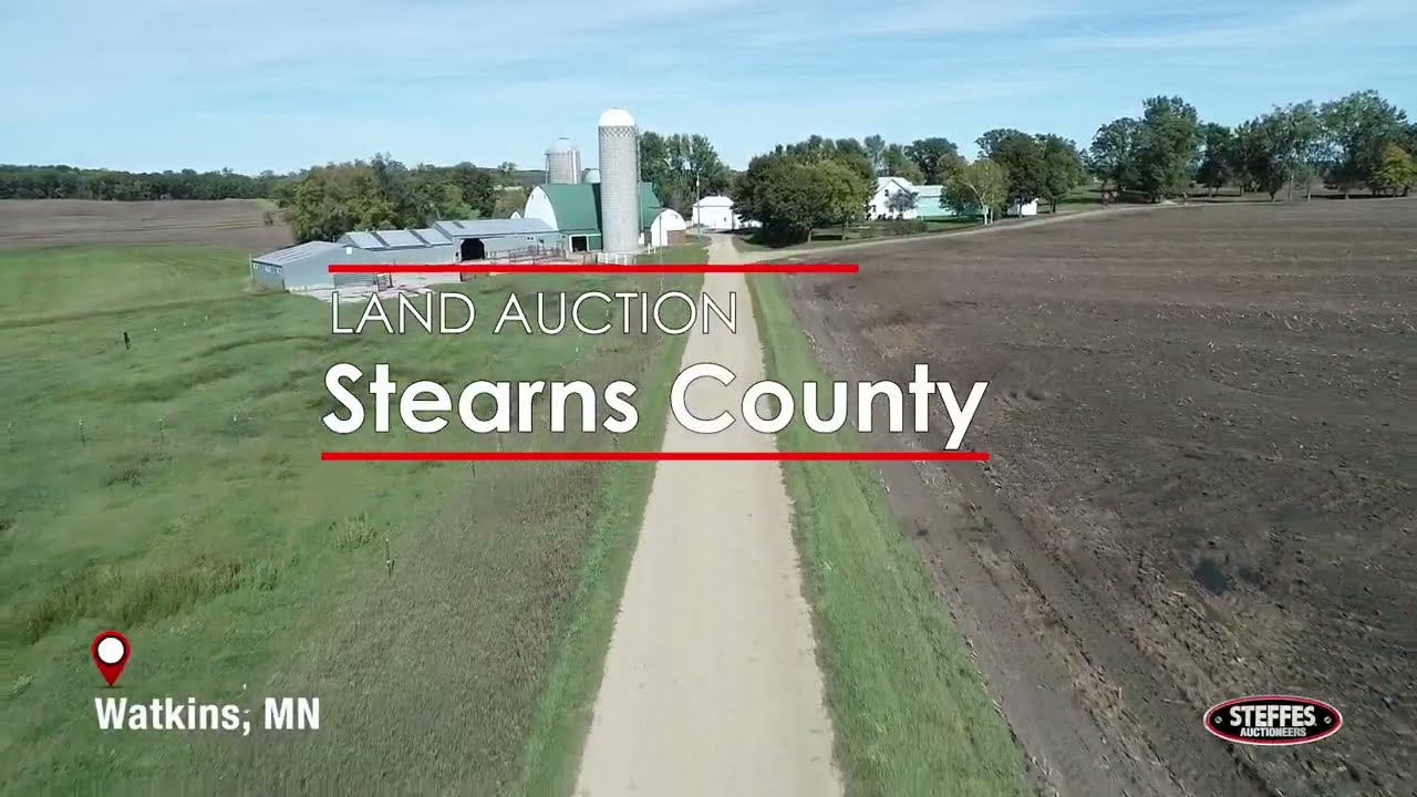 Stearns County, MN Country Home & Land Auction - 20±