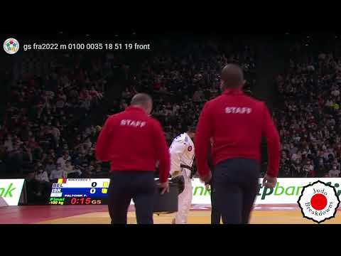 Toma Nikiforov vs. Peter Paltchik - U100 Mens Judo Grand Slam Paris 2022