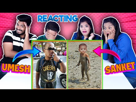 Reacting To Old Photos | Hungry Birds Childhood Photos | Hungry Birds React