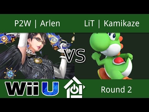 NaCl Monthly 8/27/2016 - P2W | Arlen (Bayonetta) vs LiT | Kamikaze (Yoshi) - Smash 4 Round 2