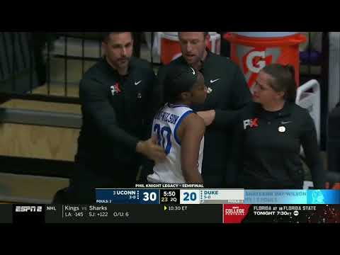 UConn Women's Basketball Highlights v. Duke 11/25/2022 (PK85 Semifinals)