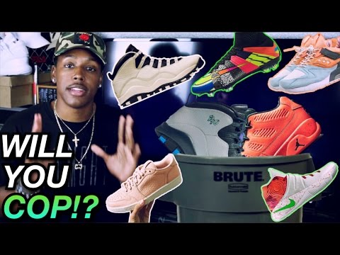 TRASH J's, Swooshless J's, ILL Kyries, Collabs & MORE! WILL YOU COP!?