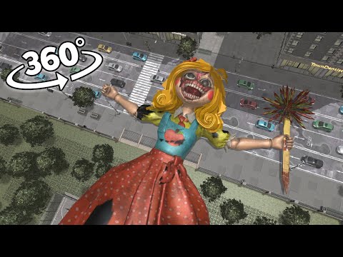 360° VR Missdelight appear the city!