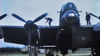 Avro Lancaster - Stock Footage