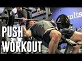 Chest, Shoulders, Triceps Push Workout & New Training Plans