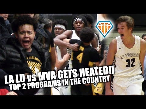 MONTVERDE vs LALU GETS HEATED!! Top 2 Programs' EPIC BATTLE at Cancer Research Classic
