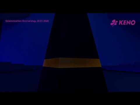 KENO Ziehung vom 22.01.2026