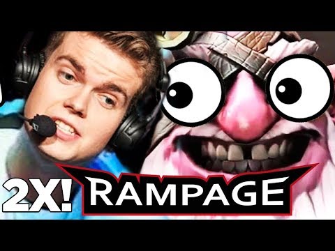 7min - Earliest DOUBLE Rampage in Pro Dota 2 History