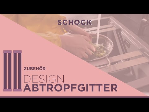 SCHOCK sink accessories: Design drip rack