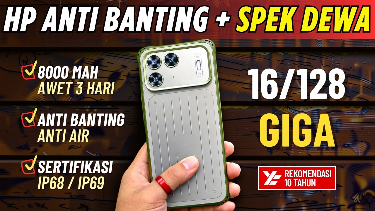 TOP 5 HP MURAH (TAHAN BANTING + SPEK DEWA) OKTOBER 2026