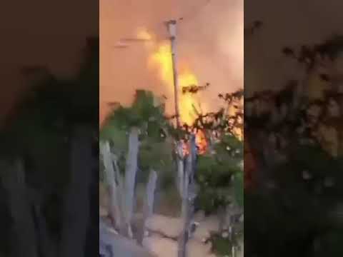 Incendio forestal consume hectáreas productivas y amenaza a caseríos en municipio Torres de Lara