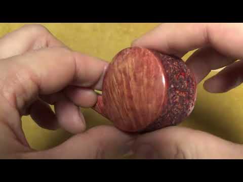 Pipa L'Anatra Parzialmente Rusticata - Tire - AN177