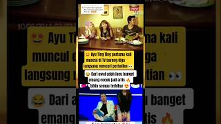 Download lagu 😂 Ayu Ting Ting's First Moment on TV with Olga 🤩✨ mp3