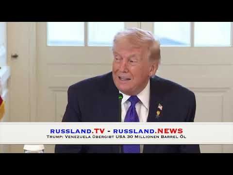 Trump: Venezuela übergibt USA 30 Millionen Barrel Öl