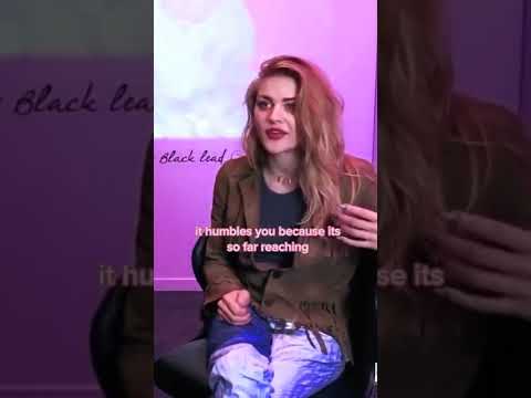 Frances Bean Cobain, Talks with Her Father Kurt Cobain #shorts