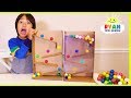 DIY Gumball Dispenser Out Of Cardboard At Home