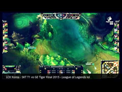 LCK Korea - SKT T1 vs GE Tiger Final 2015 - League of Legends lol