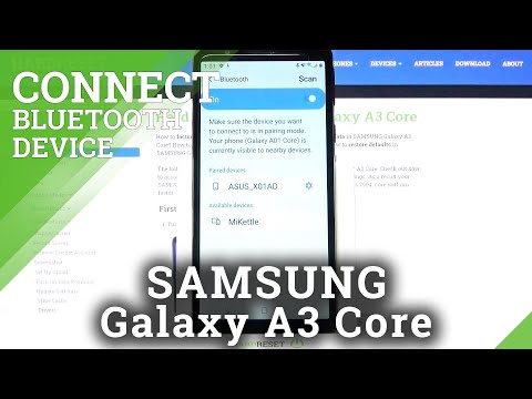 How to Connect Bluetooth Device with Samsung Galaxy A3 Core – Get Bluetooth Device