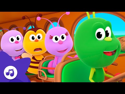 Le Ruote del Bus | Canzoni per Bambini | Piccoli insetti - Bichikids