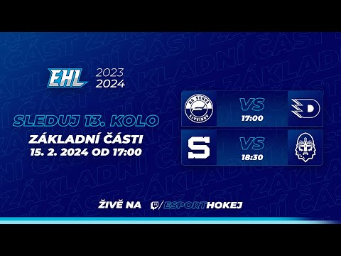 13. kolo Esport hokejové ligy 2023/2024
