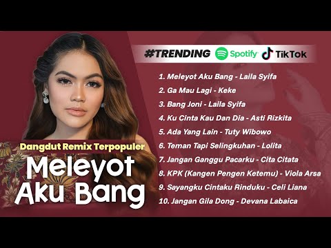 Playlist Dangdut Remix Terpopuler Trending Spotify TikTok Meleyot Aku Bang - Laila Syifa - Lolita
