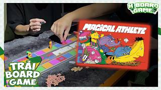 COMBO VÔ HẠN: Trải nghiệm chơi Magical Athlete | Newbie lật kèo | K Board Game