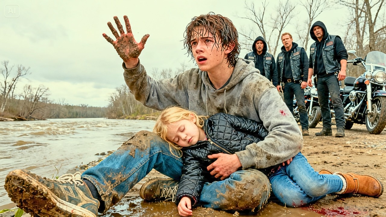A Homeless Teen Saved One Biker’s Daughter— 200 Bikers Gave a Homeless Teen the Family He Never Had