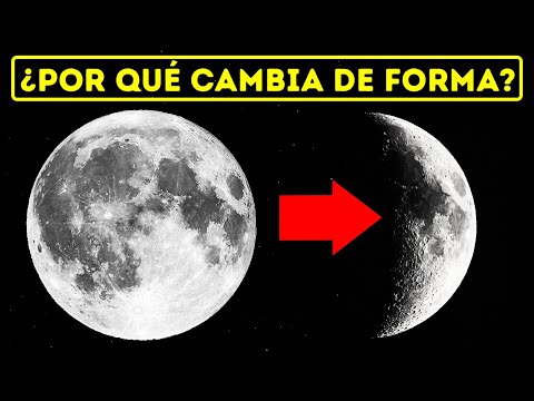 ¿Por qué la Luna cambia de forma a diario?