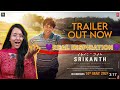SRIKANTH Official Trailer Reaction| Rajkummar Rao