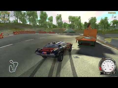 FlatOut Gameplay Part 6 [4K 60FPS PC] No Commentary