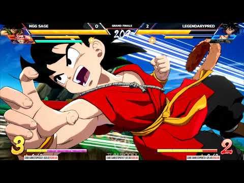 DBFZ Grand Finals @ NLBC 195 - Legendary Pred vs NGG Sage [4K/60fps]