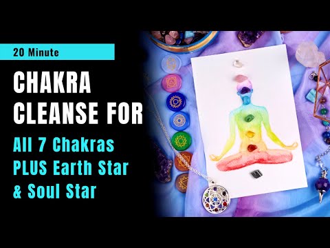 Unblock ALL 7 Chakras PLUS Earth Star & Soul Star Chakra ✨ FULL Chakra Cleanse