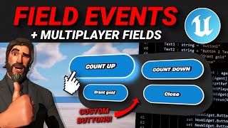 Creating VERSE FIELD EVENTS + Multiplayer Fields for HUDs in Fortnite Creative/UEFN! (Full Tutorial)