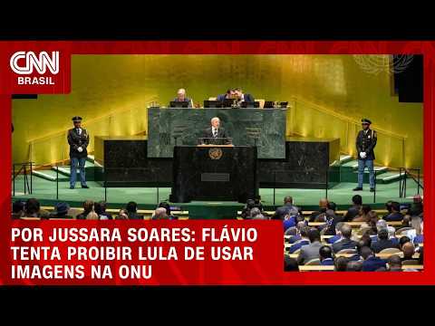 Flávio pede ao TSE que proíba Lula de usar imagens do discurso na ONU | LIVE CNN