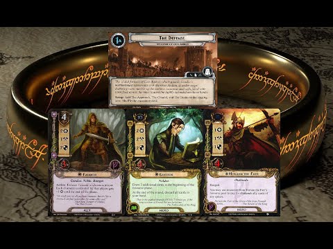The Siege of Cair Andros Nightmare Mode LOTR LCG Solo