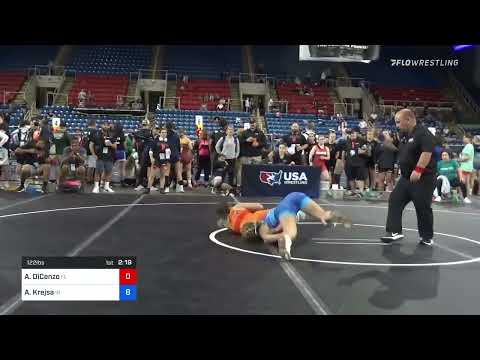 122 Lbs Round Of 128 - Abby DiCenzo, Florida Vs Anna Krejsa, Indiana 7201