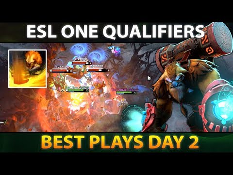 BEST PLAYS - ESL ONE Hamburg Qualifiers - Dota 2 [Day 2]