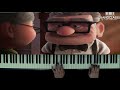 Disney Pixar S Up Married Life Main Theme For Piano Solo HD