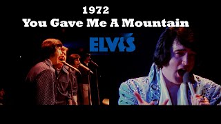 ELVIS PRESLEY - You Gave Me A Mountain  ( Elvis On Tour 1972 ) New Edit 4K