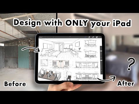 5 apps I use to DESIGN any space - Cabin Renovation - iPad for Architects