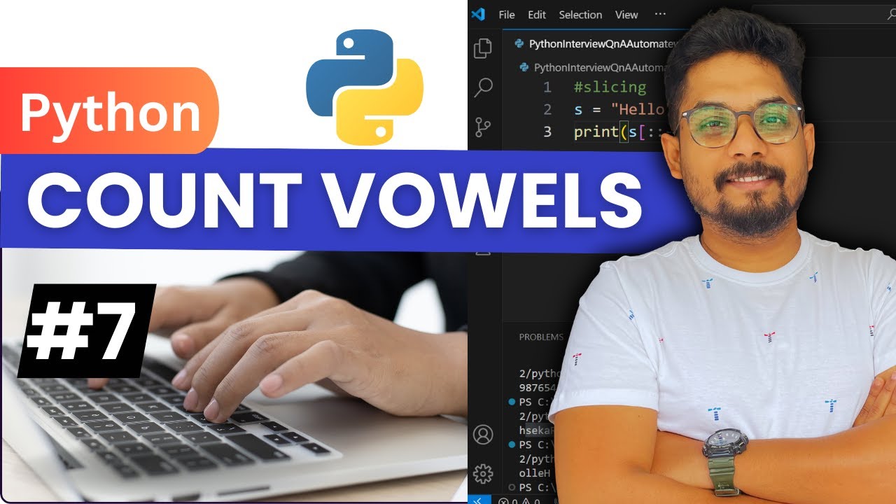 How to Count Vowels in a String in Python | Count Vowels in String in Python